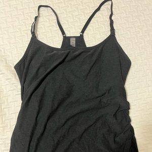 Featherweight clip and cuddle nursing and maternity top